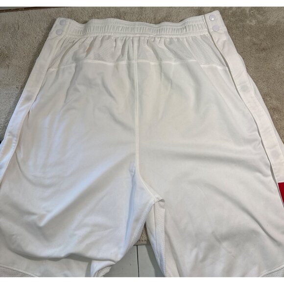 Toronto Raptors Adidas NBA Game Worn Pants Austin Daye Tearaways 2XL + 2" White - Picture 3 of 16